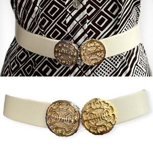 Vintage Mimi di N Belt Gold Buckles Removable